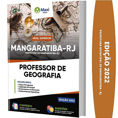 Apostila Prefeitura Mangaratiba RJ Professor de Geografia