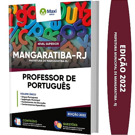 Apostila Prefeitura Mangaratiba RJ Professor de Português