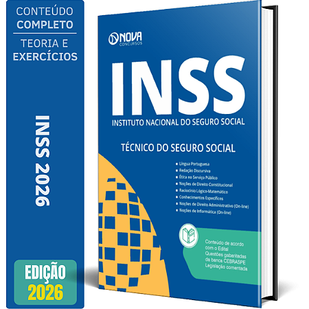 Apostila INSS 2026 - Técnico do Seguro Social
