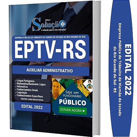 Apostila Concurso EPTV RS - Auxiliar Administrativo