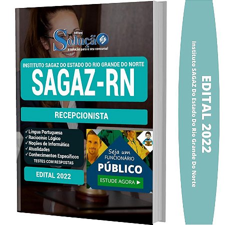 Apostila Concurso Instituto SAGAZ RN - Recepcionista