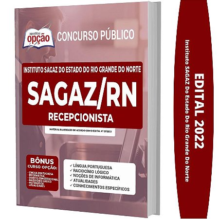 Apostila Instituto SAGAZ RN - Recepcionista