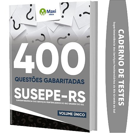 Apostila SUSEPE RS - Caderno de Testes