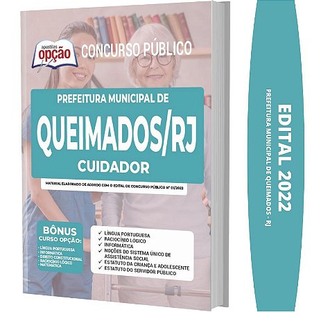 Apostila Prefeitura Queimados RJ - Cuidador