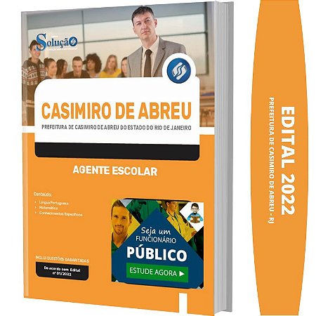 Apostila Prefeitura Casimiro de Abreu RJ - Agente Escolar