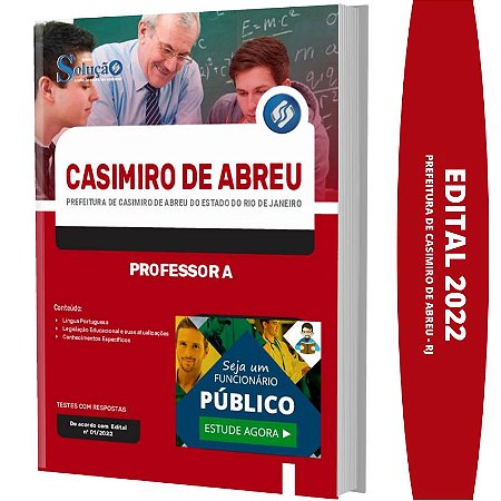 Apostila Prefeitura Casimiro de Abreu RJ - Professor A