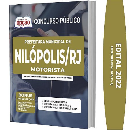 Apostila Concurso Nilópolis RJ - Motorista