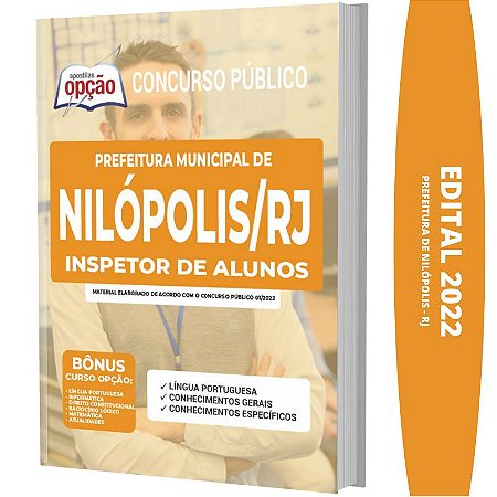 Apostila Concurso Nilópolis RJ - Inspetor de Alunos