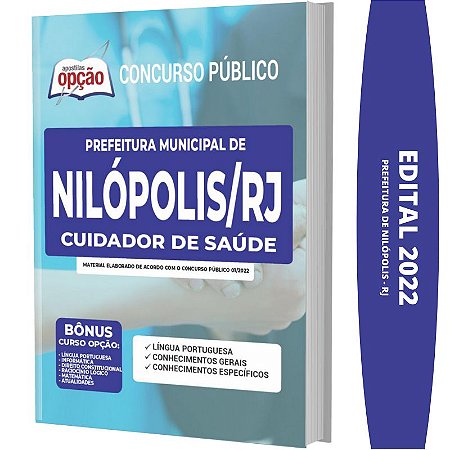 Apostila Concurso Nilópolis RJ - Cuidador de Saúde