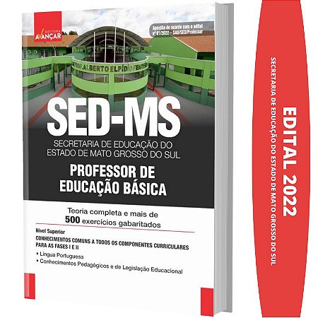 Apostila SED MS - CONHECIMENTOS BÁSICOS PARA PROFESSOR