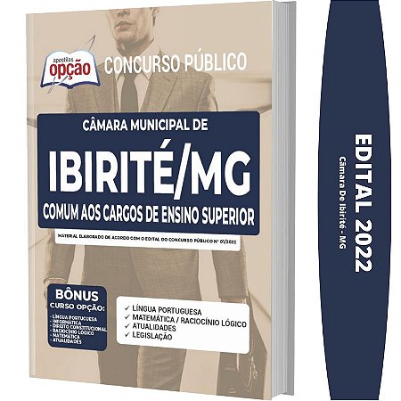 Apostila Câmara Ibirité MG - Agente Administrativo 4 e 5