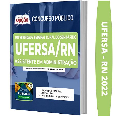 Apostila Concurso UFERSA RN - Assistente em Administração