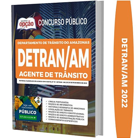 Apostila Concurso DETRAN AM - Agente de Trânsito