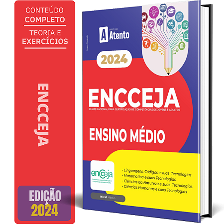 Apostila ENCCEJA 2024 - Ensino Médio - Edição Completa