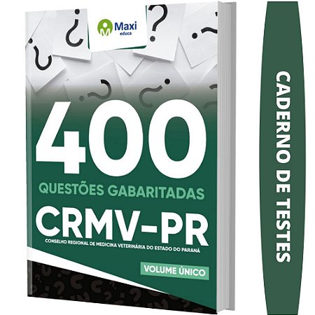 Caderno de Testes Concurso CRMV PR