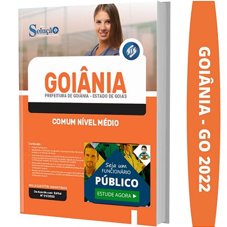 Apostila Prefeitura Goiânia GO - Comum Nível Médio