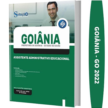 Apostila Goiânia GO Assistente Administrativo Educacional