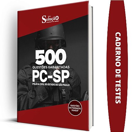 Apostila de Questões PC SP - Questões Gabaritadas