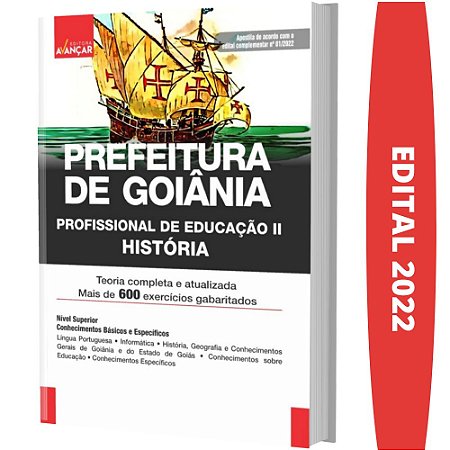 Apostila PREFEITURA DE GOIÂNIA - PROFISSIONAL2 - HISTÓRIA