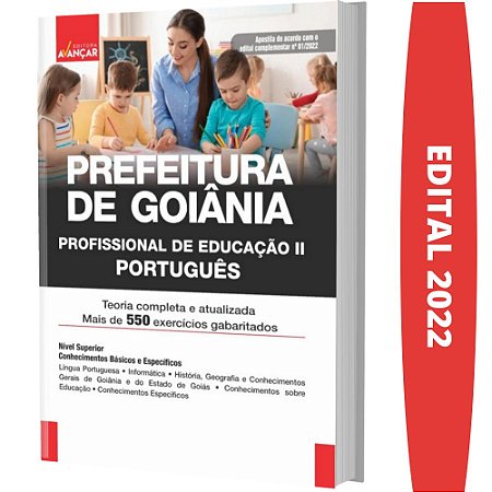 Apostila PREFEITURA DE GOIÂNIA - PROFISSIONAL2 - PORTUGUÊS