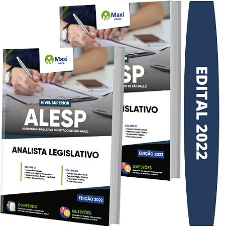 Apostila Concurso ALESP Analista Legislativo - Nível Médio
