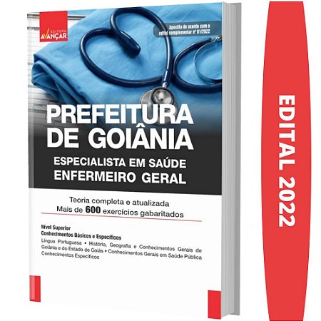 Apostila PREFEITURA DE GOIÂNIA GO - ENFERMEIRO GERAl