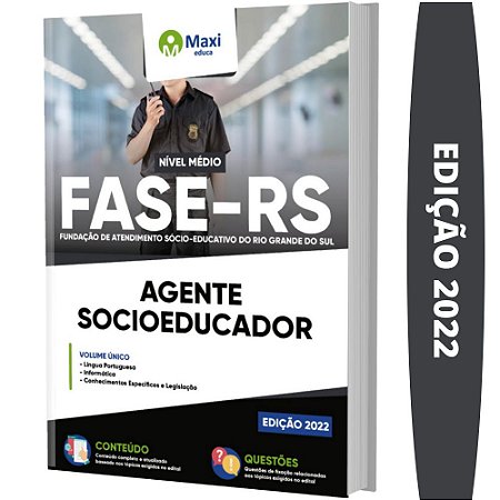 Apostila FASE RS - Agente Socioeducador - Nível Médio