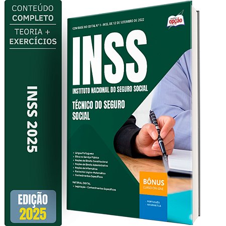Apostila INSS 2025 - Técnico do Seguro Social