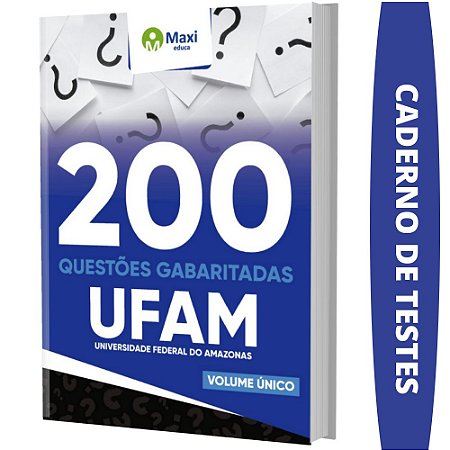 Caderno de Testes Concurso UFAM