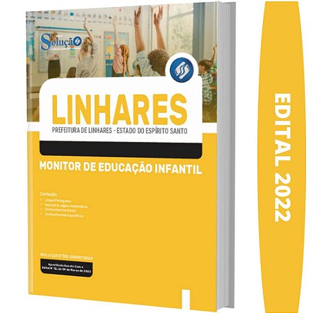 Apostila Concurso Linhares ES - Monitor de Educação Infantil
