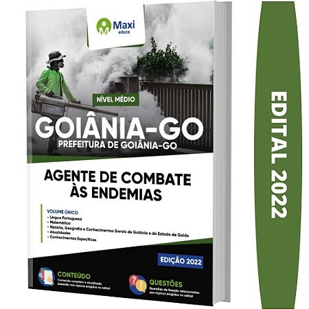 Apostila Goiânia GO - Agente de Combate às Endemias