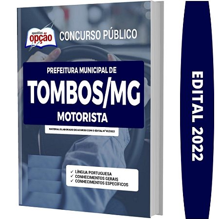 Apostila Prefeitura Tombos MG - Motorista