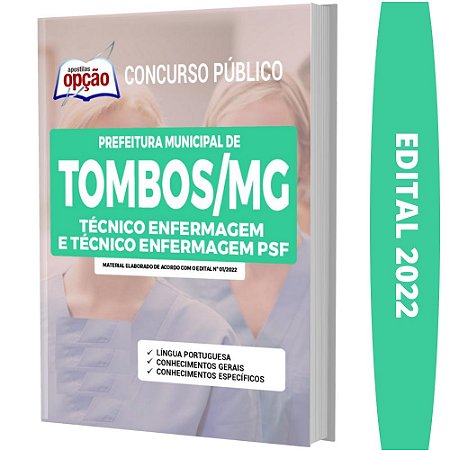 Apostila Tombos MG - Técnico em Enfermagem e Técnico PSF