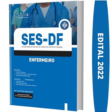 Apostila Concurso SES DF - Enfermeiro - Secretaria Saúde DF