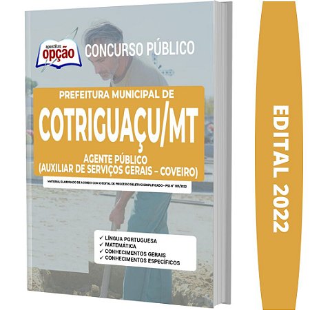 Apostila Cotriguaçu - Auxiliar de Serviços Gerais - Coveiro