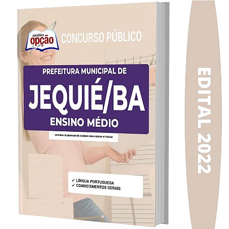 Apostila Concurso Jequié BA - Ensino Médio