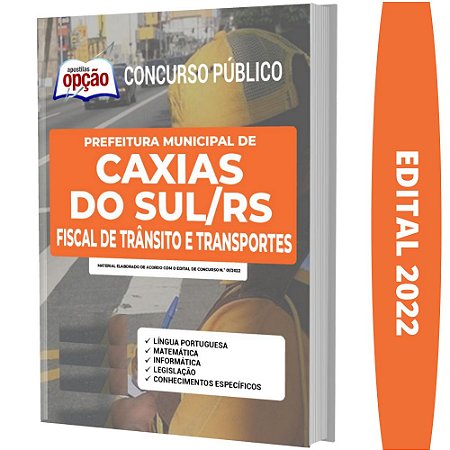 Apostila Caxias do Sul RS Fiscal de Trânsito e Transportes