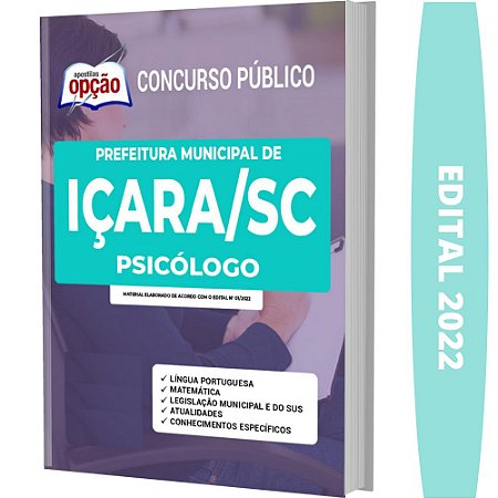 Apostila Concurso Içara SC - Psicólogo