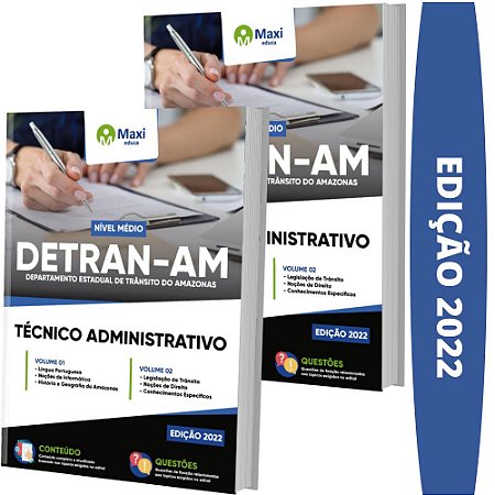 Apostila DETRAN AM - Técnico Administrativo - Nível Médio