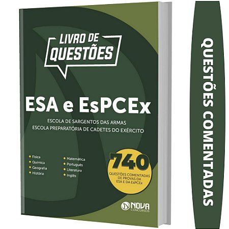 Livro de Questões Comentadas - ESA e ESPCEX