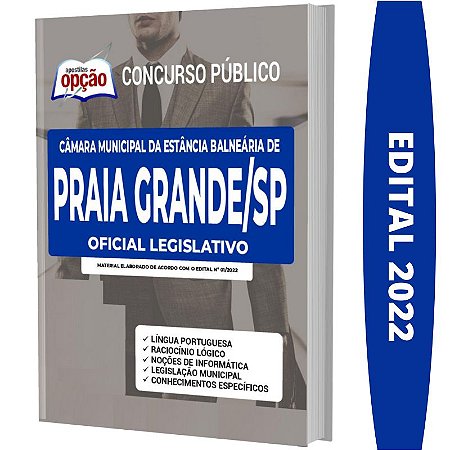 Apostila Câmara Praia Grade SP - Oficial Legislativo