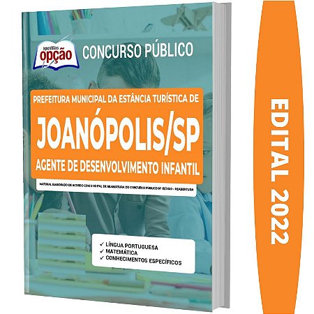 Apostila Concurso Joanópolis SP - Agente de Desenvolvimento