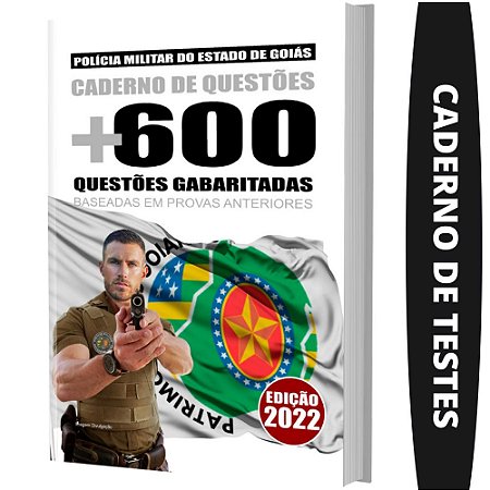 Caderno de Questões Concurso PM GO