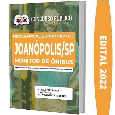 Apostila Prefeitura Joanópolis SP - Monitor de Ônibus