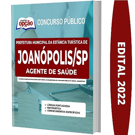 Apostila Prefeitura Joanópolis SP - Agente de Saúde