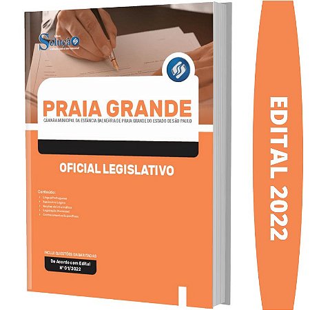 Apostila Câmara De Praia Grande Sp - Oficial Legislativo