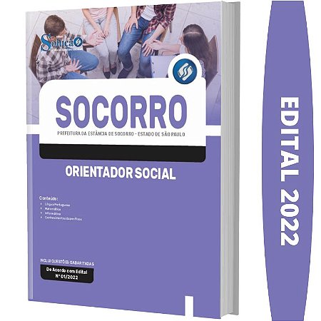 Apostila Concurso Socorro SP - Orientador Social