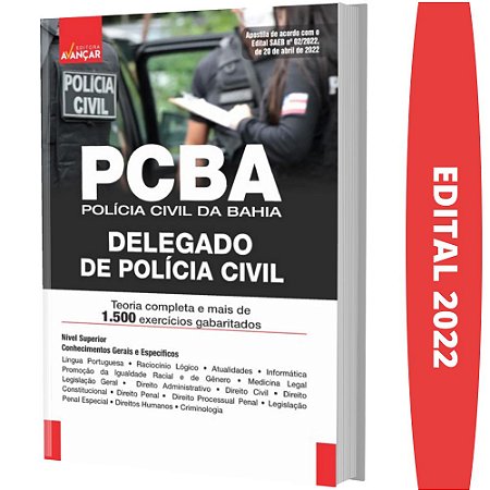 Apostila Concurso PC BA - DELEGADO DE POLÍCIA CIVIL