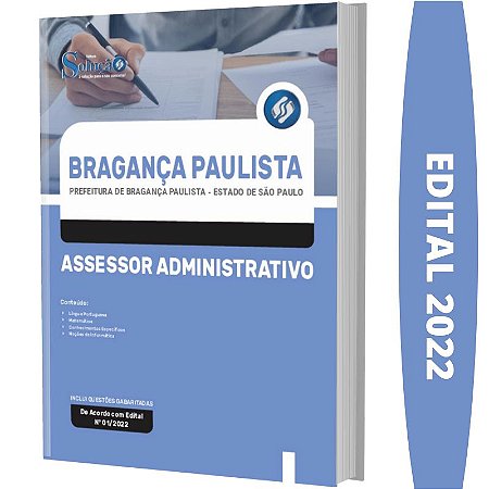 Apostila Bragança Paulista SP - Assessor Administrativo