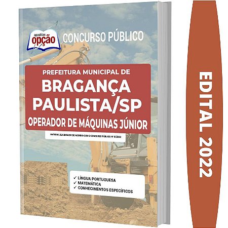 Apostila Bragança Paulista - Operador de Máquinas Júnior